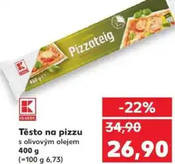 Kaufland Těsto na pizzu nabídka