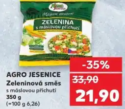 Kaufland AGRO JESENICE Zeleninová směs s máslovou příchutí nabídka