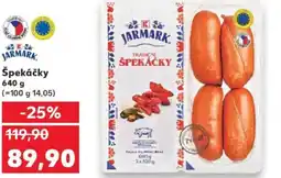 Kaufland Špekáčky nabídka