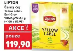 Kaufland LIPTON Černý čaj nabídka