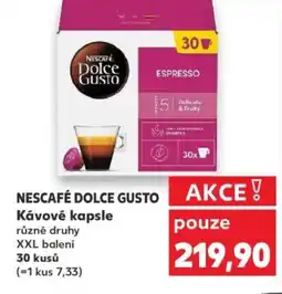 Kaufland NESCAFÉ DOLCE GUSTO Kávové kapsle nabídka