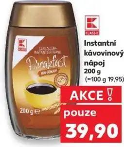 Kaufland Instantní kávovinový napoj nabídka
