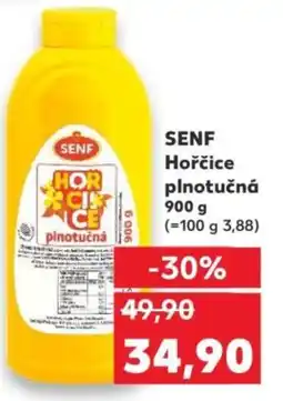 Kaufland SENF Hořčice plnotučná nabídka