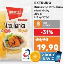 Kaufland EXTRUDO Kukuřičná strouhanka nabídka