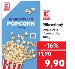 Kaufland Mikrovlnný popcorn nabídka