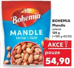 Kaufland BOHEMIA Mandle solené nabídka
