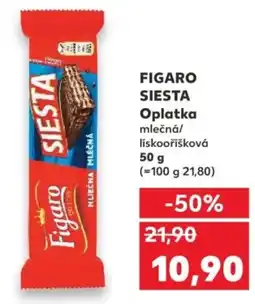 Kaufland FIGARO SIESTA Oplatka nabídka