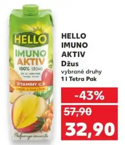 Kaufland HELLO IMUNO AKTIV Džus nabídka