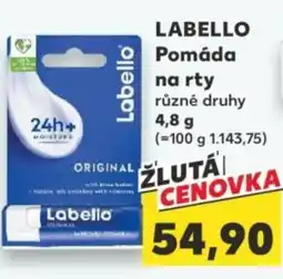 Kaufland LABELLO Pomáda na rty nabídka