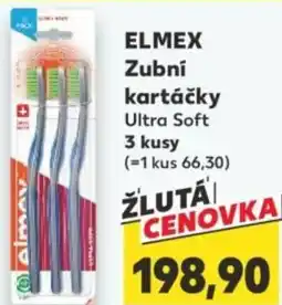 Kaufland ELMEX Zubní kartáčky Ultra Soft nabídka