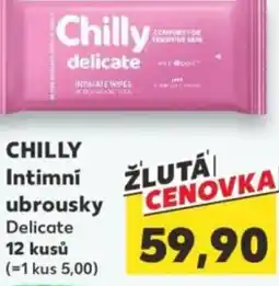 Kaufland CHILLY Intimní ubrousky Delicate nabídka