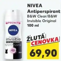 Kaufland NIVEA Antiperspirant nabídka