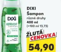 Kaufland DIXI Šampon nabídka