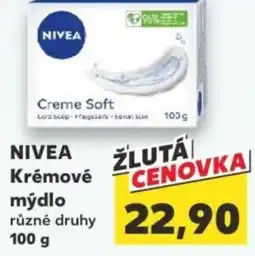 Kaufland NIVEA Krémové mýdlo nabídka
