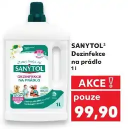 Kaufland SANYTOL² Dezinfekce na prádlo nabídka