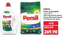 Kaufland PERSIL Prací gel/prášek nabídka