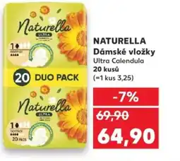 Kaufland NATURELLA Dámské vložky nabídka
