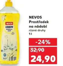 Kaufland NEVOS Prostředek na nádobí nabídka