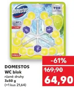 Kaufland DOMESTOS WC blok nabídka