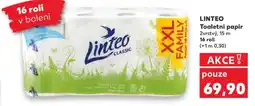 Kaufland LINTEO Toaletní papír nabídka