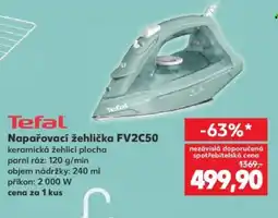 Kaufland Tefal Napařovací žehlička FV2C50 nabídka