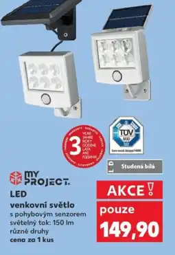 Kaufland LED venkovní světlo nabídka
