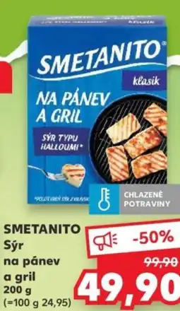 Kaufland SMETANITO Sýr na pánev a gril nabídka