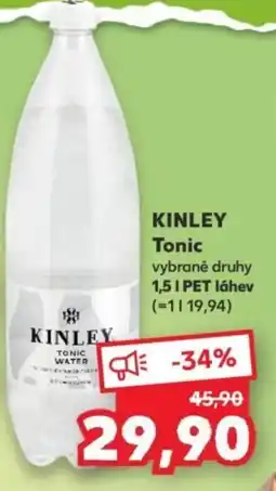 Kaufland KINLEY Tonic nabídka