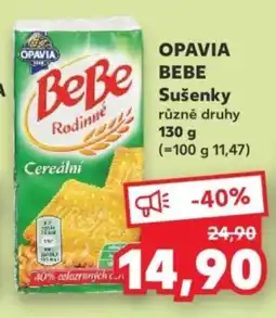 Kaufland OPAVIA BEBE Sušenky nabídka