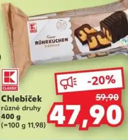 Kaufland Chlebíček nabídka