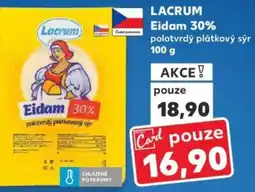Kaufland LACRUM Eidam 30% nabídka