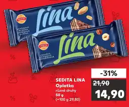 Kaufland SEDITA LINA Oplatka nabídka