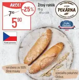 Globus Žitný rohlík nabídka