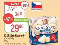 Globus Král Sýrů Hermelín nabídka