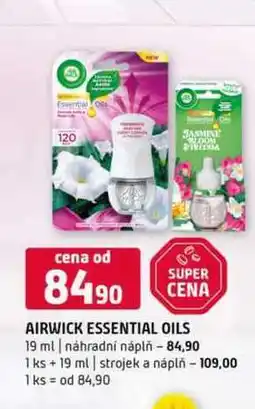 Terno Airwick essential oils náhradní náplň 19 ml strojek a náplň nabídka