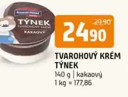 Terno Tvarohový krém týnek 140 g kakaový nabídka