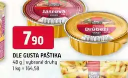 Terno Dle gusta paštika 48 g vybrané druhy nabídka