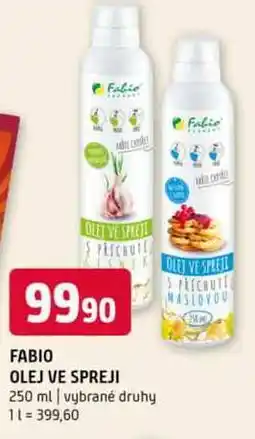 Terno Fabio olej ve spreji 250 ml vybrané druhy nabídka