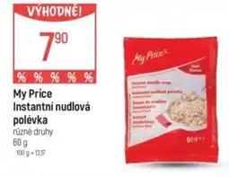 Globus My Price Instantní nudlová polévka nabídka