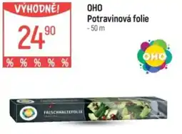 Globus OHO Potravinová folie nabídka