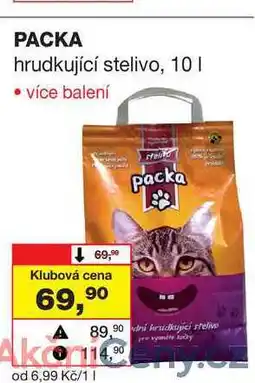 Barvy a laky drogerie PACKA hrudkující stelivo, 10l nabídka