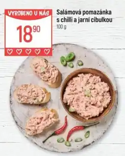 Globus Salámová pomazánka s chilli a jarní cibulkou nabídka