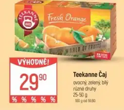 Globus Teekanne Čaj ovocný, zelený, bílý nabídka