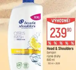 Globus Head & Shoulders šampon nabídka