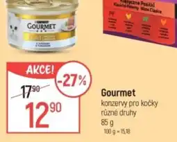 Globus Gourmet konzervy pro kočky nabídka