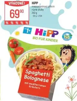 Globus HiPP masozeleninový příkrm nabídka
