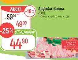 Globus Anglická slanina nabídka