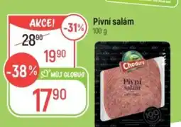 Globus Pivní salám nabídka
