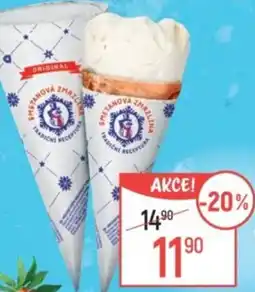 Globus Smetanová zmrzlina nabídka