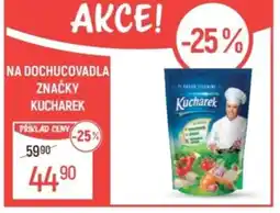 Globus Na dochucovadla značky kucharek nabídka